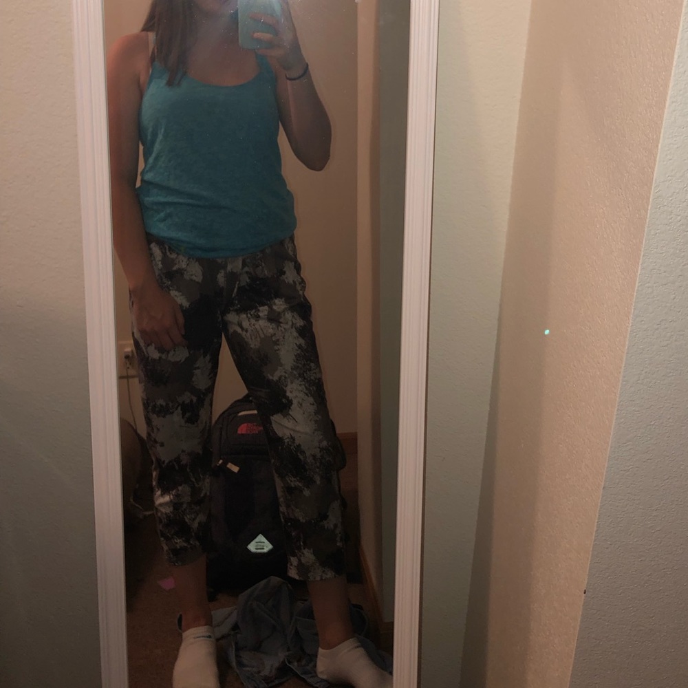 cropped nike leggings
